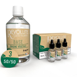 Pack DIY Base Végétale 50/50 200ml - Revolute