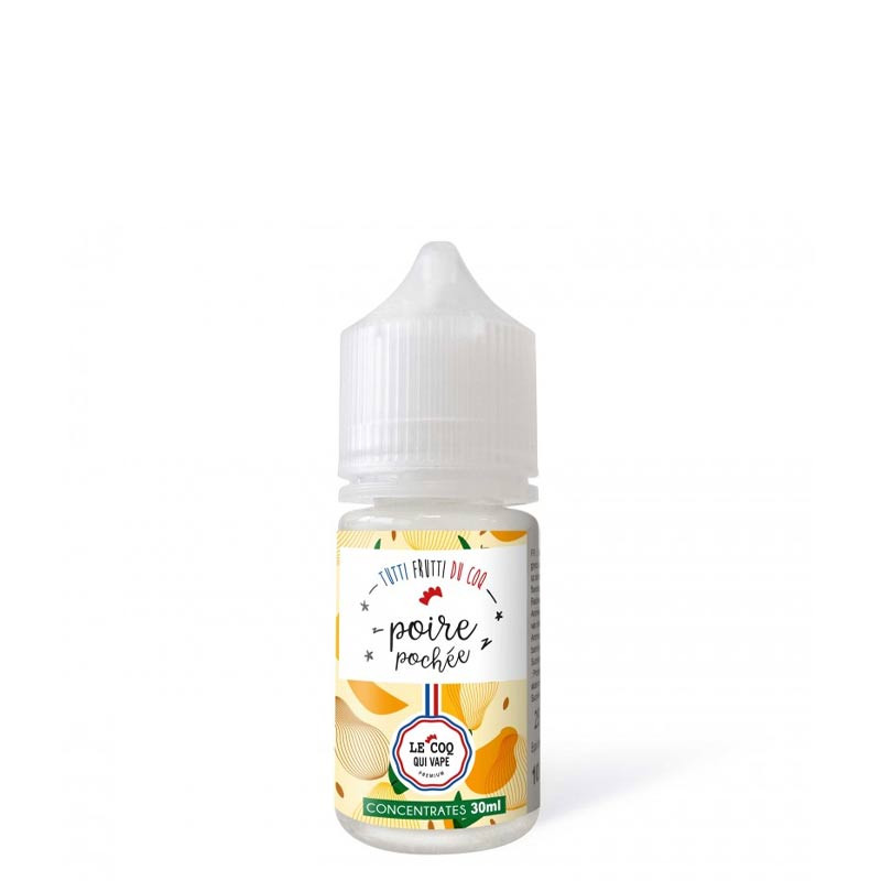 Concentré Poire Pochée 30ml - Les Bêtises du Coq (1/1)