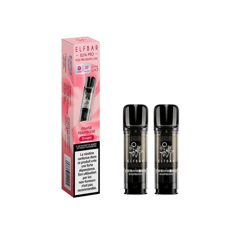 Cartouche Elfa Pro Elfbar (x2) (8/24)