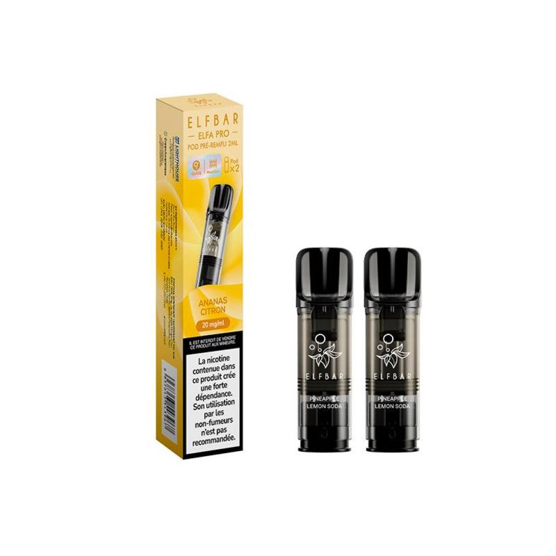 Cartouche Elfa Pro Elfbar (x2) (9/24)