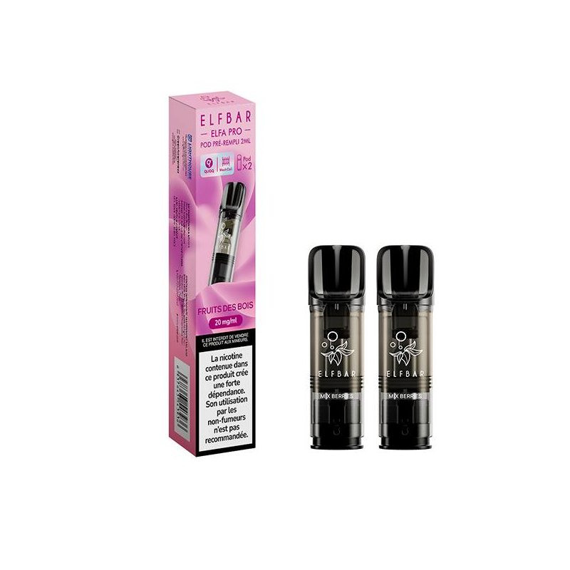 Cartouche Elfa Pro Elfbar (x2) (18/24)