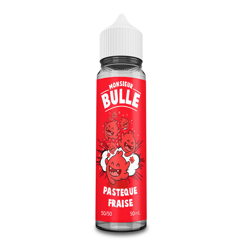 Pastèque Fraise 50ml - Monsieur Bulle (1/1)