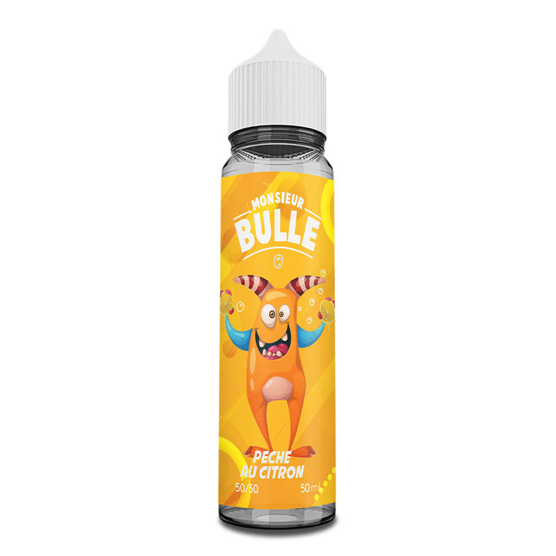 Pêche au Citron 50ml - Monsieur Bulle (1/1)