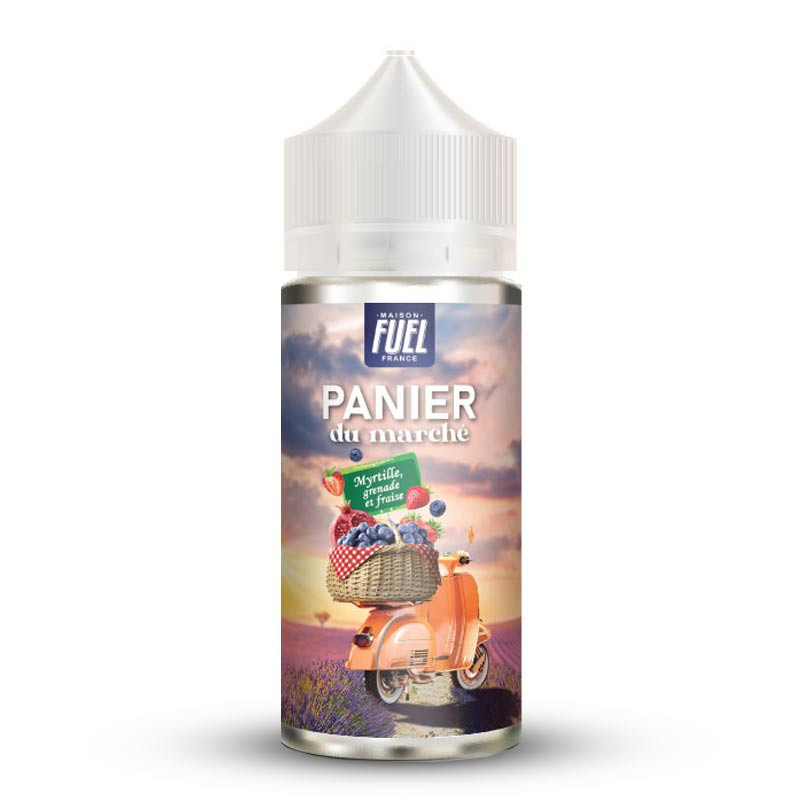 Myrtille Grenade et Fraise 100ml - Panier du Marché (1/1)