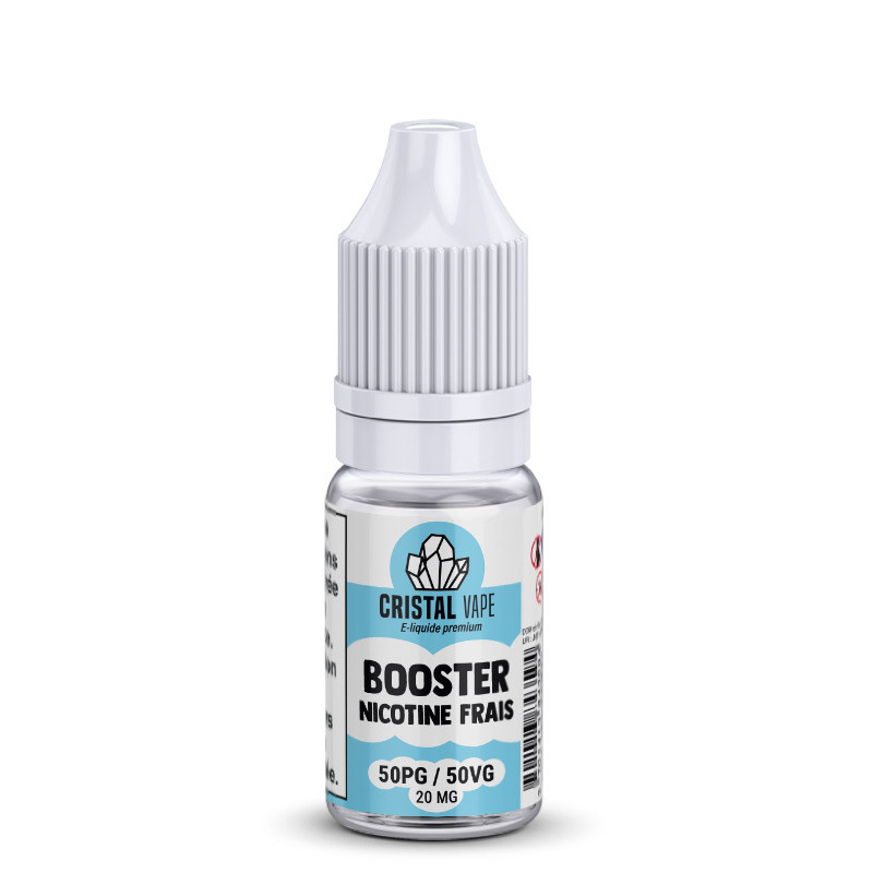 Booster de Nicotine Frais 50/50 - Cristal Vape (1/1)