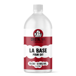 Base 70/30 1 litre - Cristal Vape