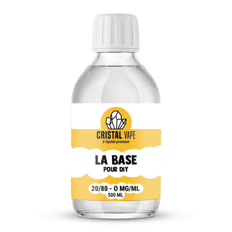 Base 20/80 500ml - Cristal Vape (1/1)