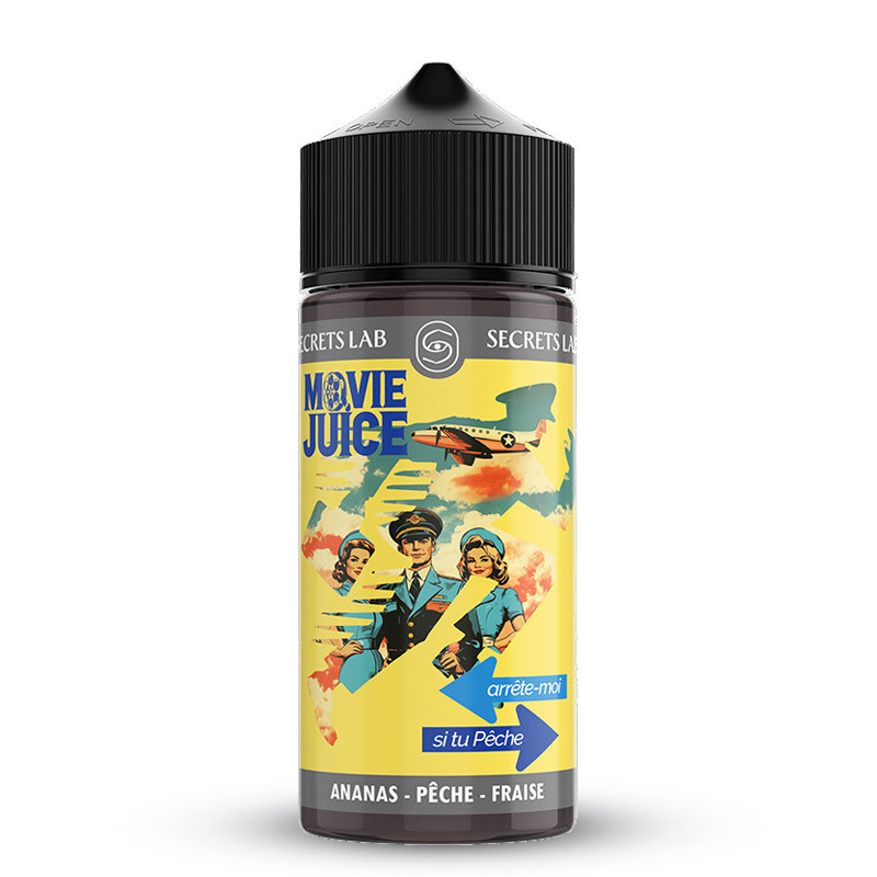 Arrête moi si tu Pêche 100ml - Movie Juice (1/1)