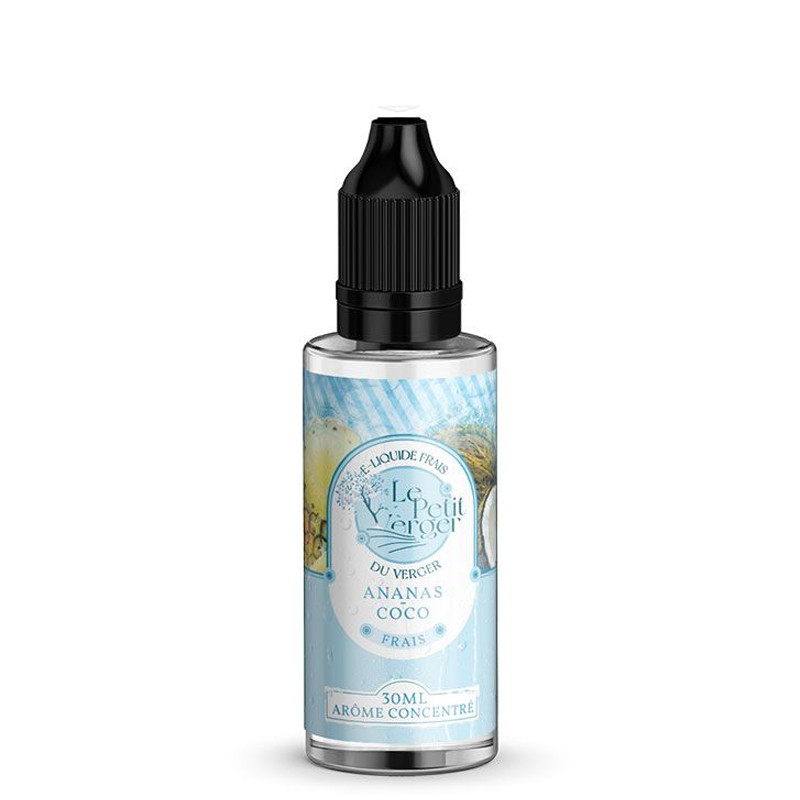 Concentré Ananas Coco Frais 30ml - Le Petit Verger (1/1)