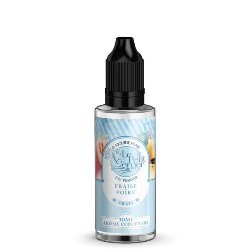 Concentré Fraise Poire Frais 30ml - Le Petit Verger (1/1)