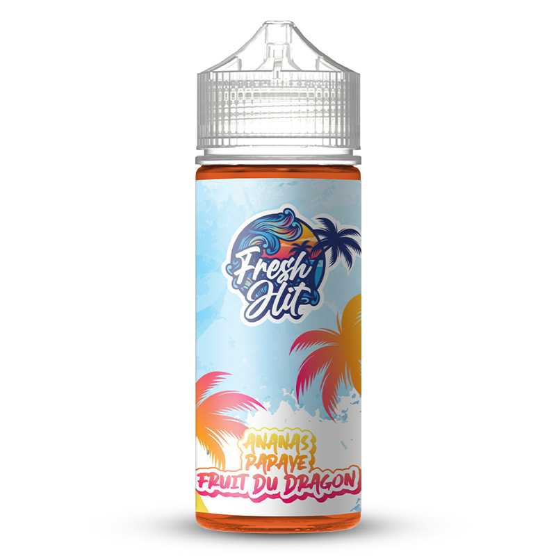 Ananas Papaye Fruit du Dragon 100ml - Fresh Hit (1/1)
