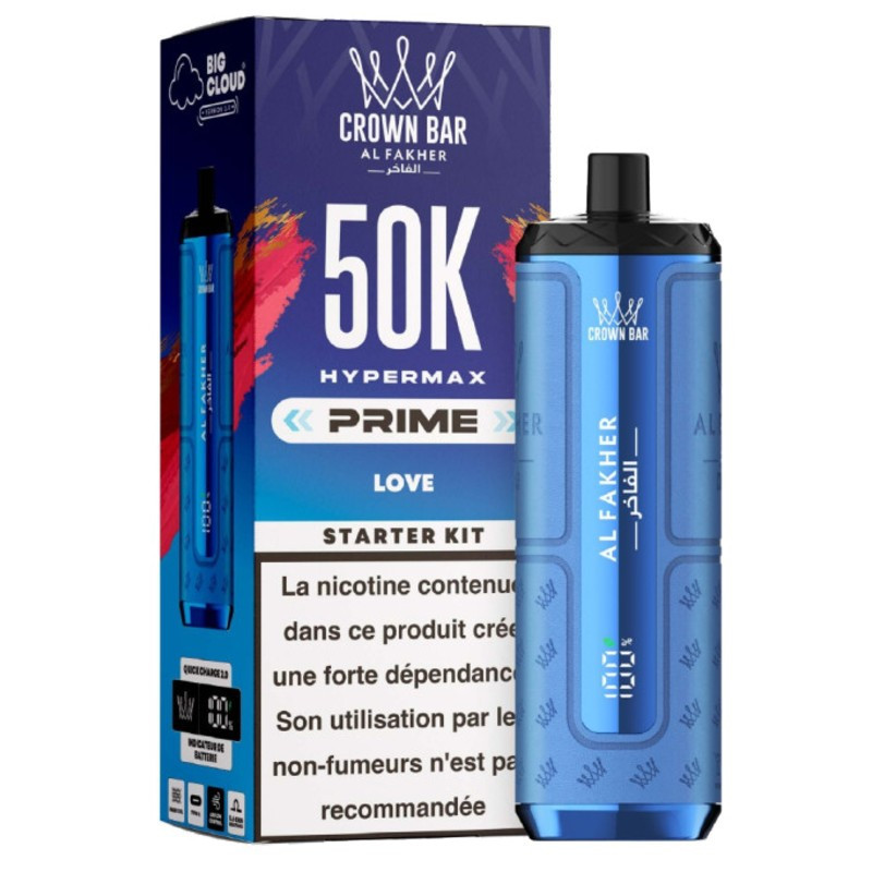 Puff Hypermax Prime 50K Crown Bar Al Fakher (11/23)