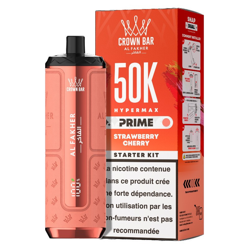 Puff Hypermax Prime 50K Crown Bar Al Fakher (14/23)