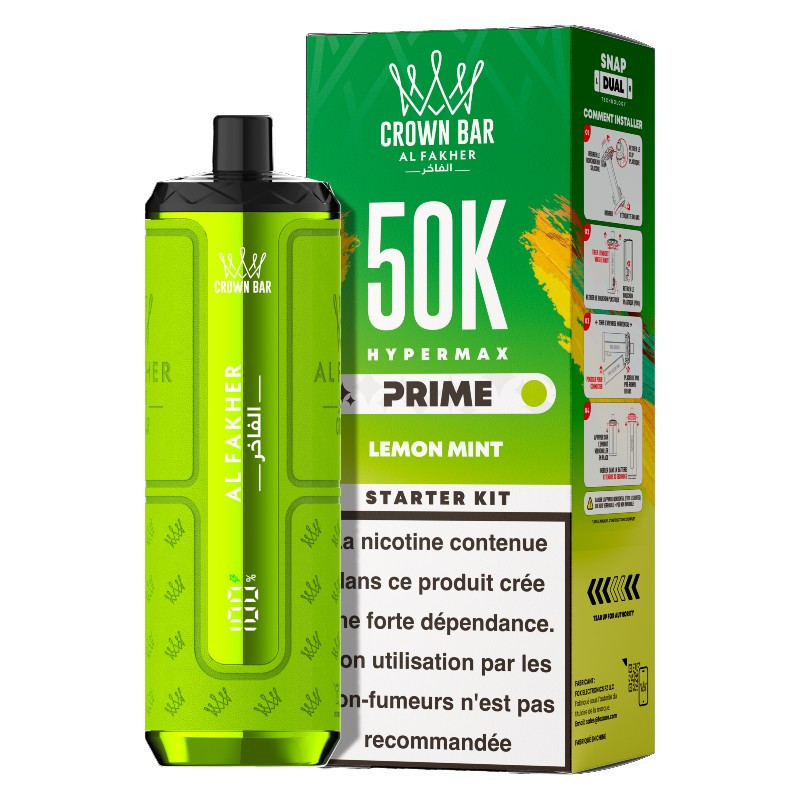 Puff Hypermax Prime 50K Crown Bar Al Fakher (17/23)