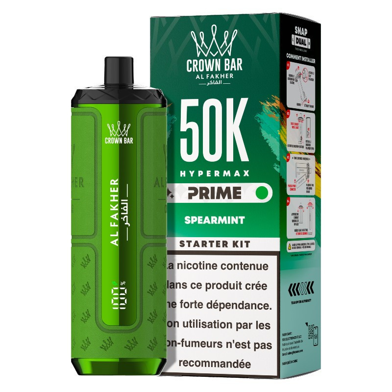 Puff Hypermax Prime 50K Crown Bar Al Fakher (22/23)