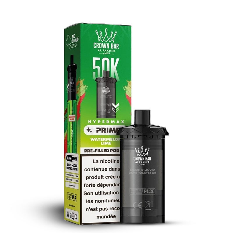 Cartouche Hypermax Prime 50K - Al Fakher (x2) (35/36)