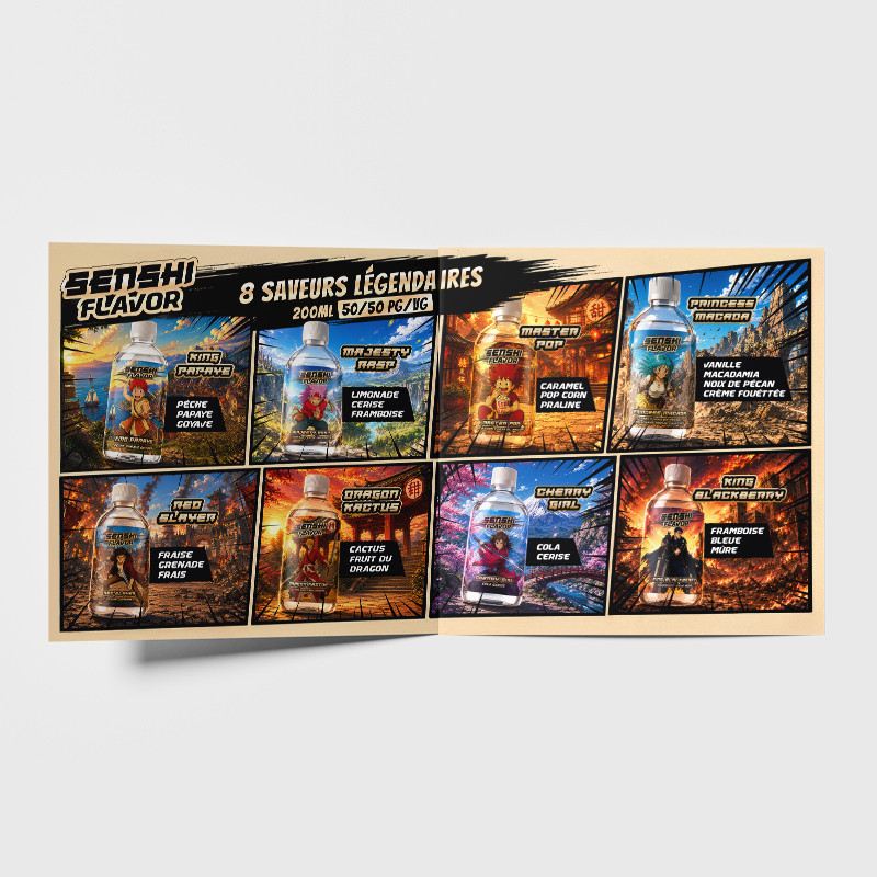 Carte des saveurs Senshi Flavor (1/1)