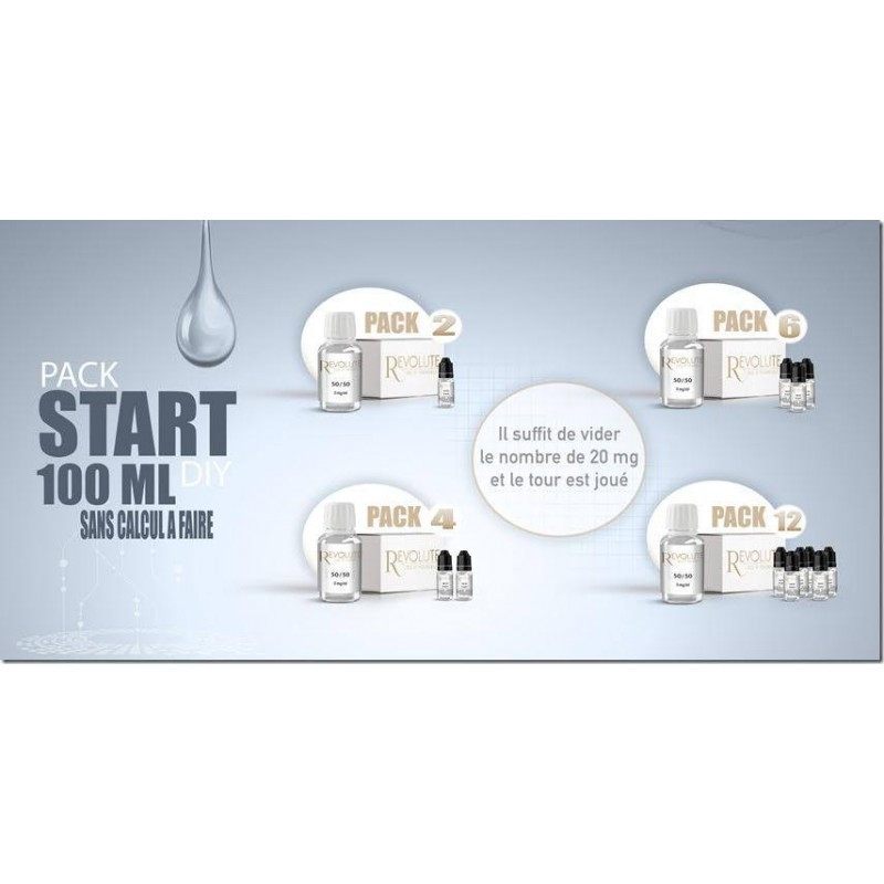 Pack DIY 50/50 100ml - Revolute (5/5)