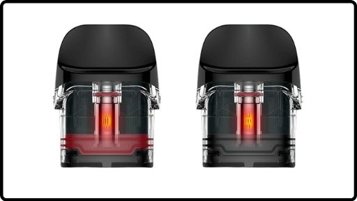 Les résistances intégrées du pod Luxe Q par Vaporesso