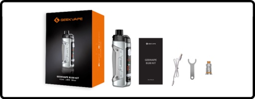 Le contenu du kit Aegis Boost Pro 2