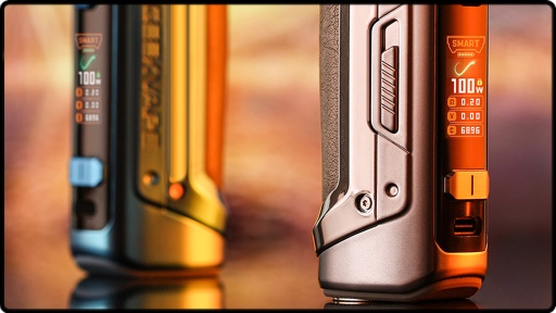 L'écran TFT couleur du pod Aegis B100