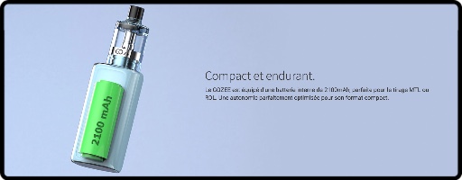 La batterie intégrée du kit Gozee