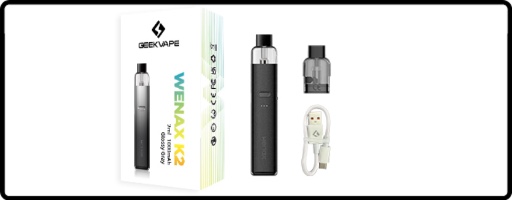 Le contenu du pack du pod Wenax K2