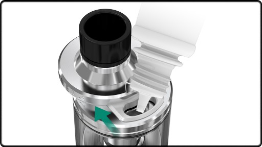 Clearomiseur Melo 4 D25 - Remplissage