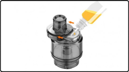 Clearomiseur Gomax - Remplissage